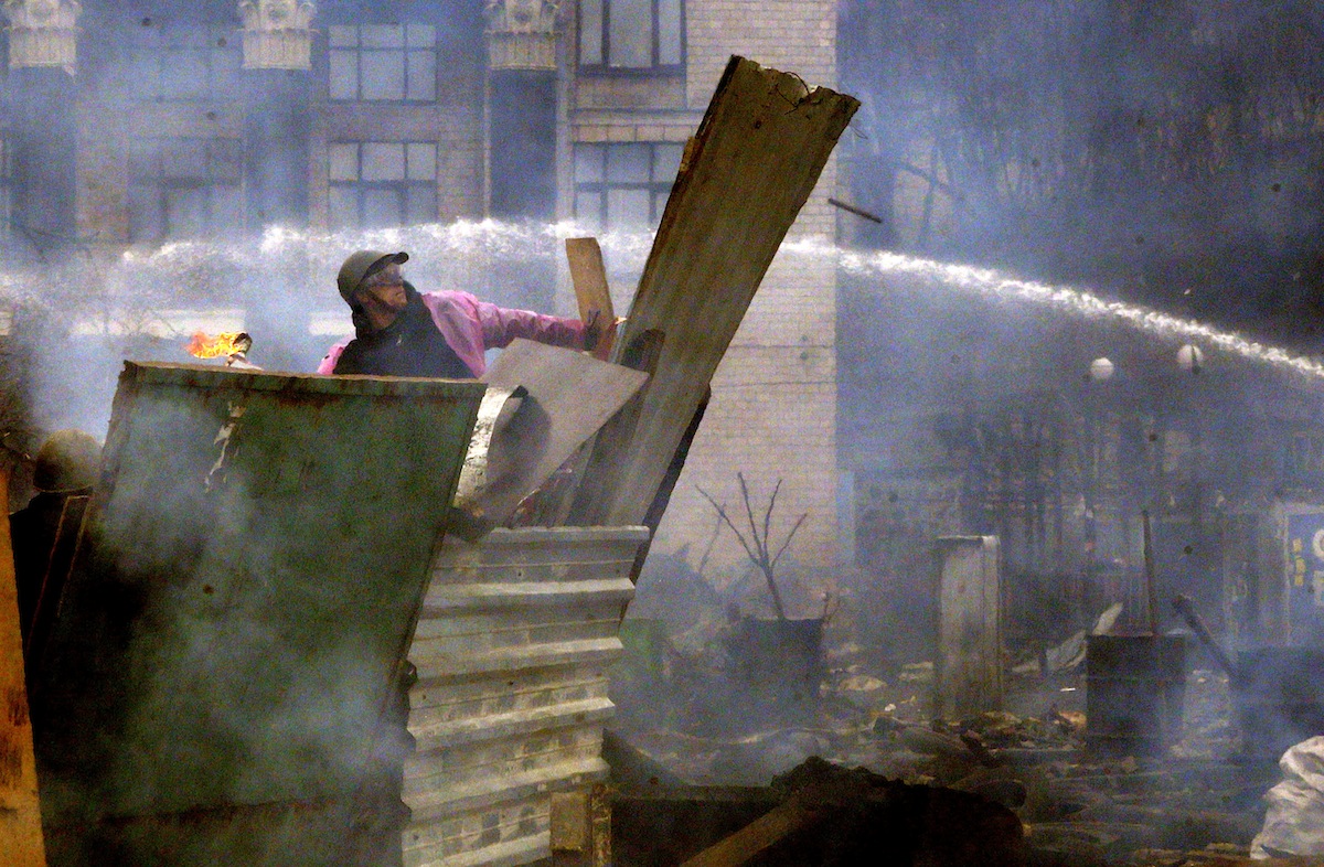 Illustration for article titled Kijev lángokban