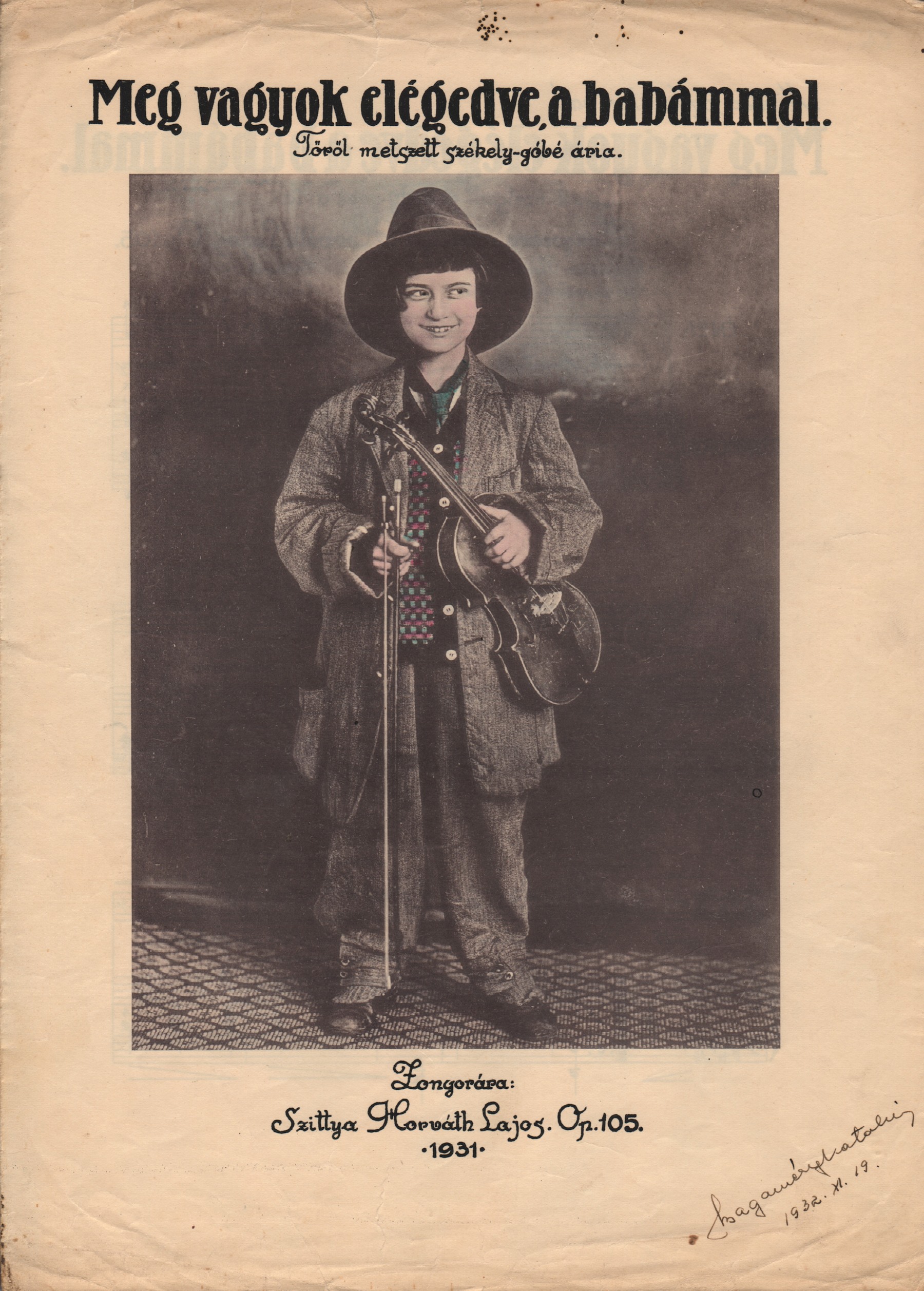 Illustration for article titled Miért szomorú, kisasszony? – csodás kottacímlapok a XX. század elejéről