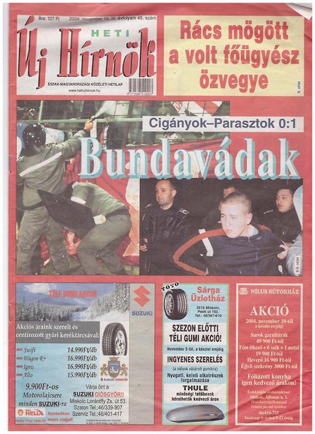 Volt-e ennél jobb magyar címlapsztori valaha?