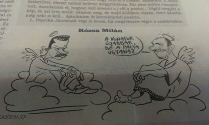 Ízléses karikatúrában foglalkozik az öngyilkossággal a Népszava