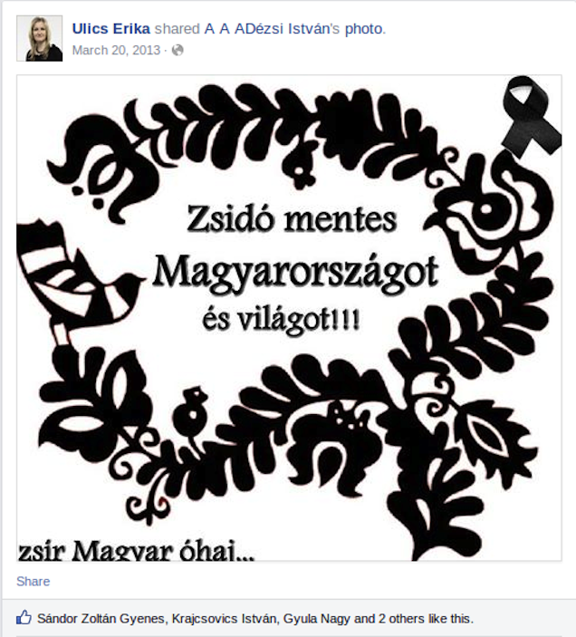 Illustration for article titled Hopp, itt van még egy netnáci jobbikos