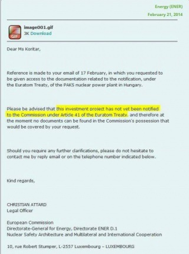 Illustration for article titled Mégsem szólt a kormány a Bizottságnak Paksról, bár ezt állította