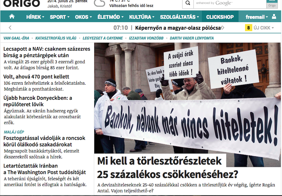 Észrevettétek, hogy elég alaposan megváltozott az Origo?