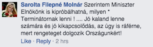 Illustration for article titled Mit szarik a Terminátor, ha megette Orbánt?