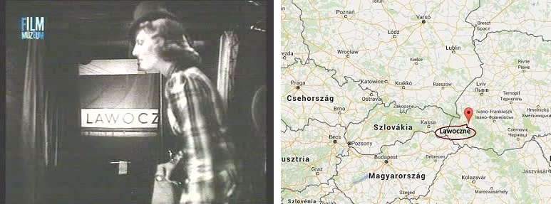 Simor Erzsi vonata megérkezik az akkori magyar-lengyel határra. Ławoczne sok ország uralma alatt állt. A kis település 1944 vége óta pechjére Ukrajna része.