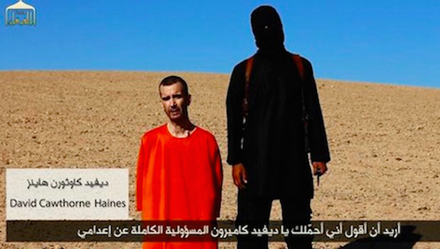 Ismét lefejezett egy túszt az ISIS