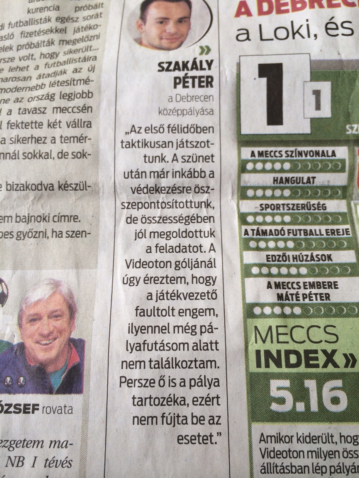 Illustration for article titled A NER-es bíró felrúgta a Videoton ellenfelének csapatkapitányát