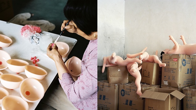 Így készül a szexbaba