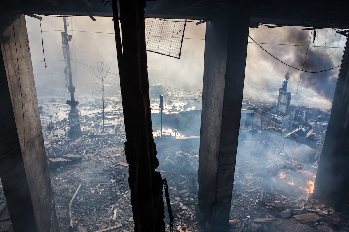 Illustration for article titled Kijev lángokban