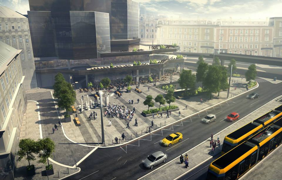 Ilyen lesz a Nyugati tér, nem tűnik ez rossznak egyáltalán
