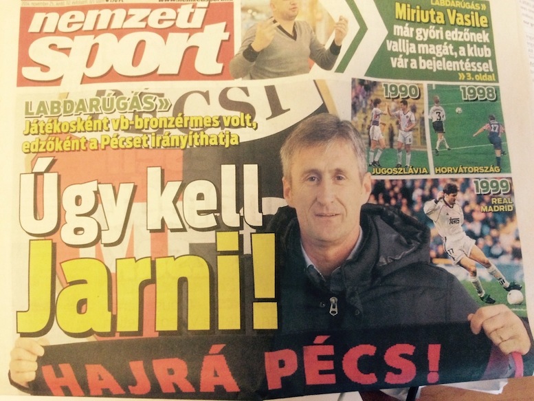 A Nemzeti Sport szóviccben nem ismer tréfát