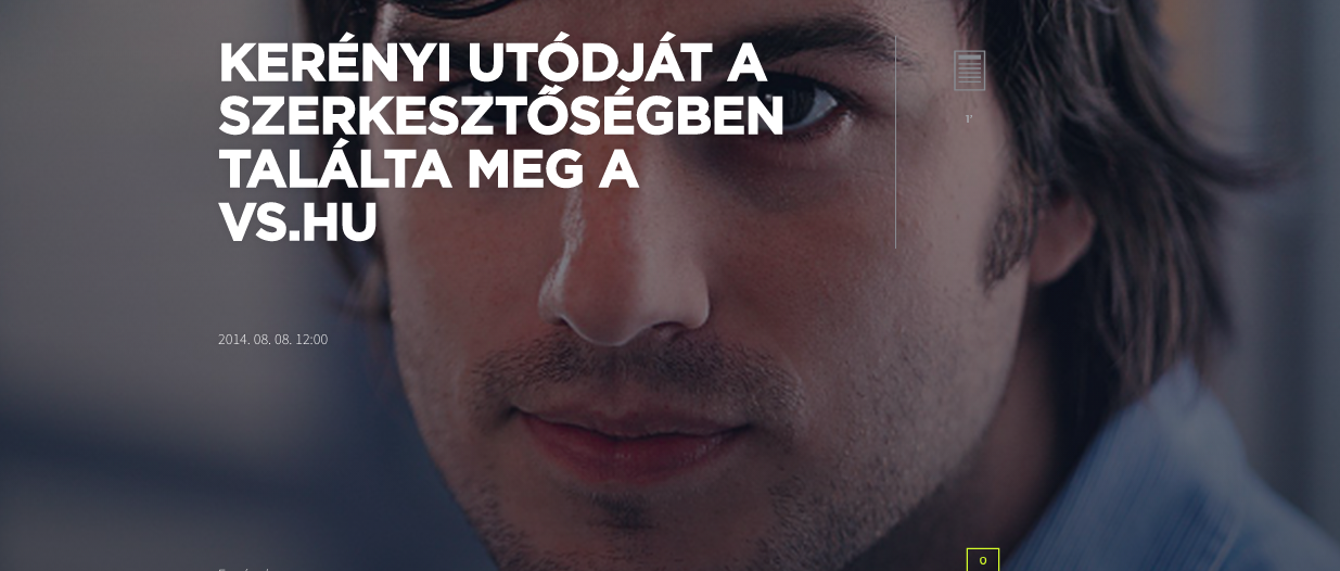 Ekkora süketeléssel még sosem mutattak be főszerkesztőt