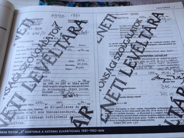 Bravúr: a HVG leközölte az Orbán-kartont, amit maga Orbán is már kétszer