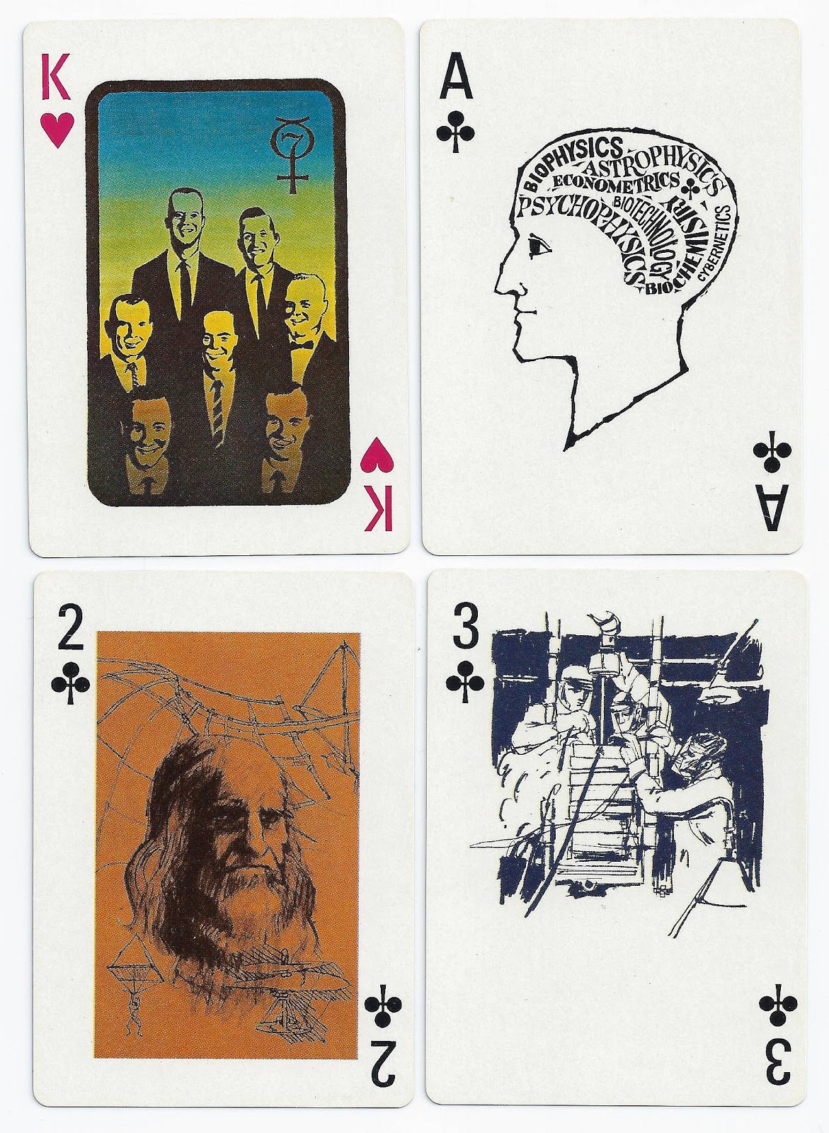 Illustration for article titled Csodálatos űrkártyák a 60-as évekből