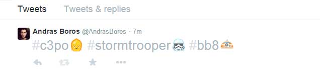 Illustration for article titled R2-D2-ból repülőgép, C-3PO-ból emodzsi lett