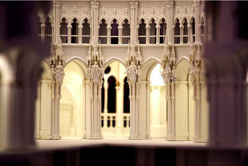 Tátva maradt a szám az Országházról készült csodamakett láttán