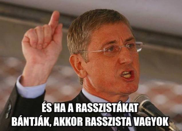 A jobbikosok megijedtek, hogy Gyurcsányék lenyúlják tőlük a cigányozást