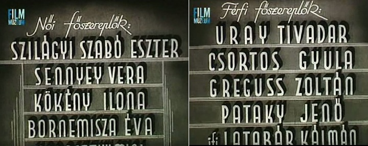 Régi idők mozija 7. - Stáblisták és fura nevek