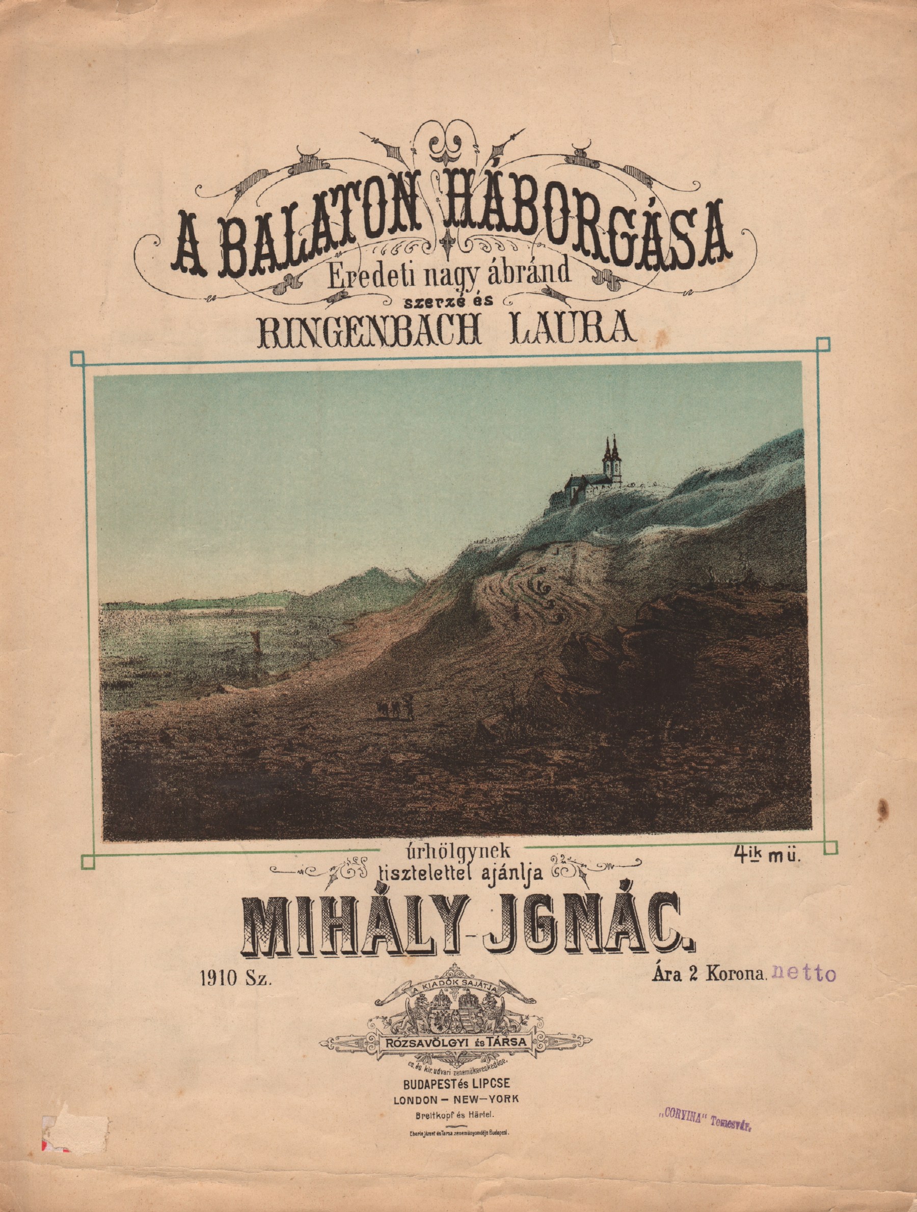 Illustration for article titled Miért szomorú, kisasszony? – csodás kottacímlapok a XX. század elejéről