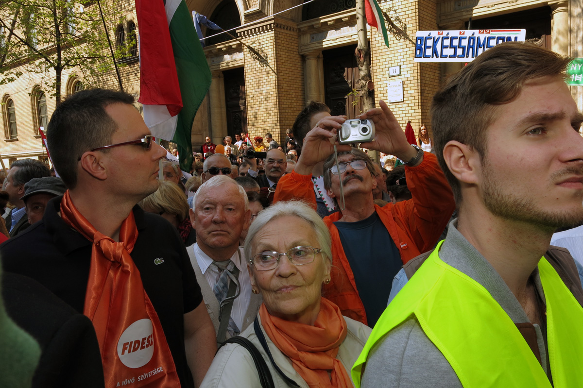 Illustration for article titled Harcba boldog jövőért megyünk – képeink a Második Békemenetről