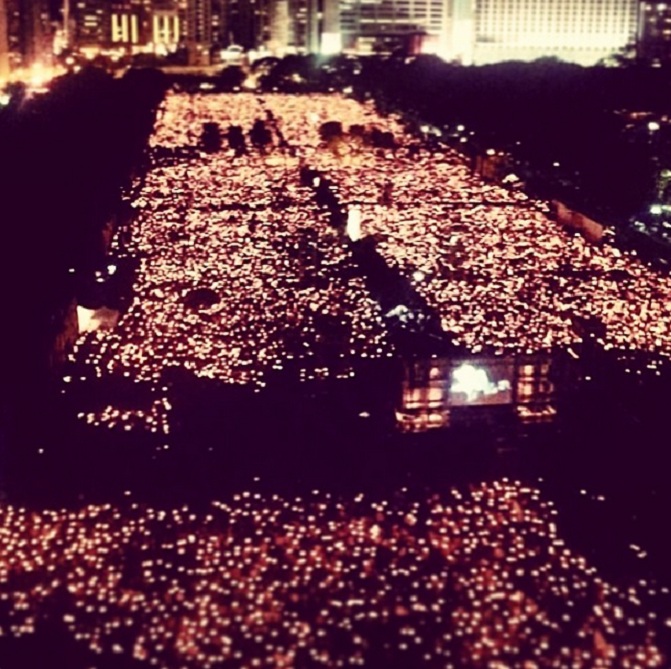 Illustration for article titled Így emlékezett az Instagram a Tienanmen-mészárlás 25. évfordulójára