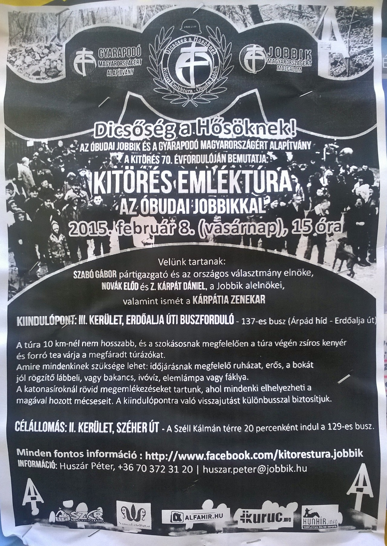 A Jobbik és Novák újra megpróbálja a lájtosított náci emléktúrát