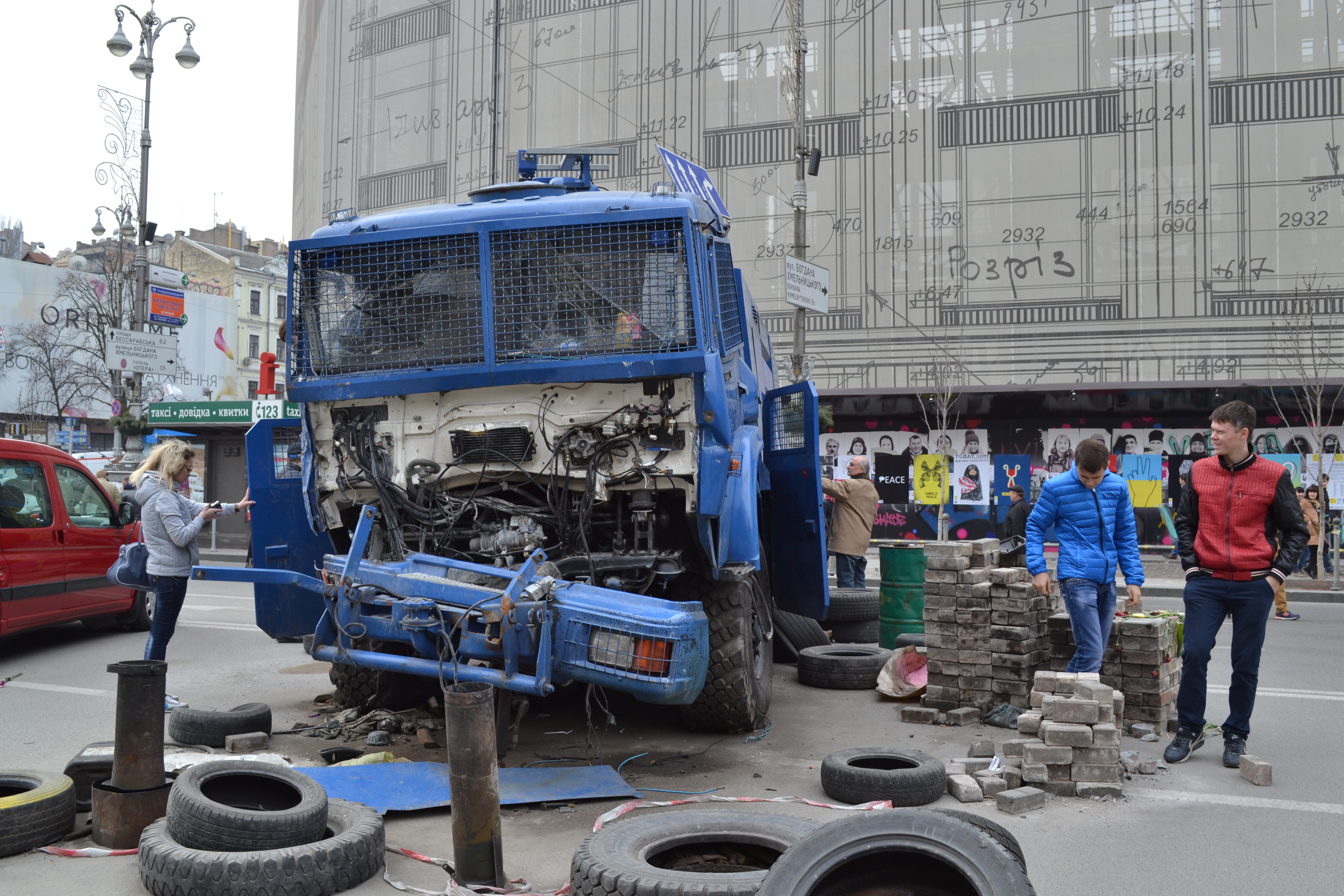 Illustration for article titled Így néz ki a Majdan egy hónappal a forradalom után