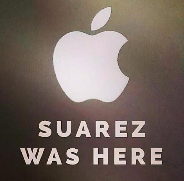 Jó reggelt, ez itt az eddigi legjobb poén a harapós Suárez ügyében