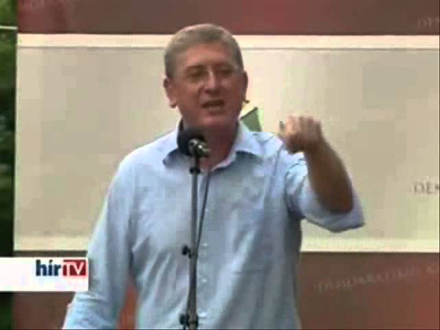 Jól alszik, Viktor? – Gyurcsány Ferenc saját versét mondja