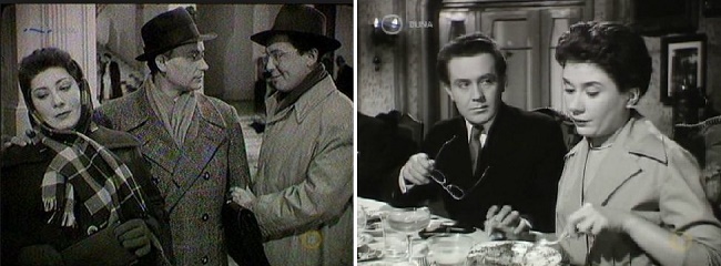 1. Tőkés Anna, Ladányi Ferenc és Kállai Ferenc. 2. Kállai Ferenc és Ruttkai Éva