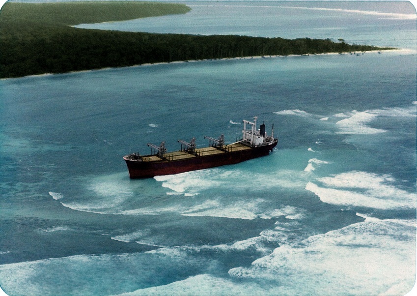 A zátonyra futott Primrose 1981-ben...