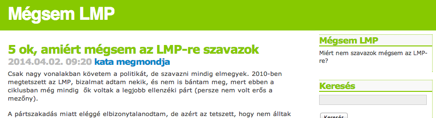 Ha-ha-ha, itt az újabb webkettes fideszes próbálkozás